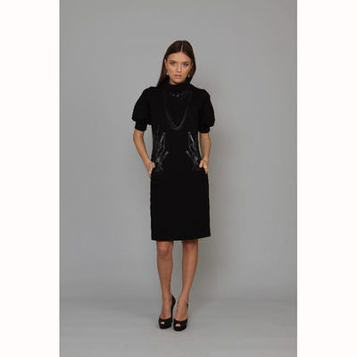 Платье borodulins, цвет цвет черный