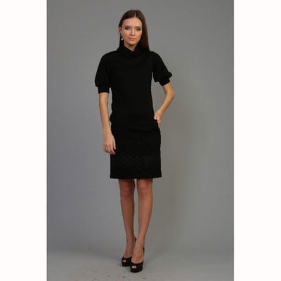 Платье borodulins, цвет цвет черный