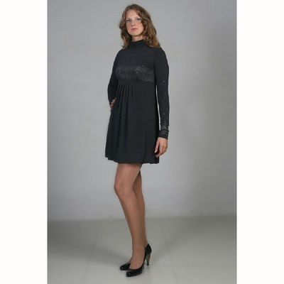 Платье borodulins, цвет цвет черный