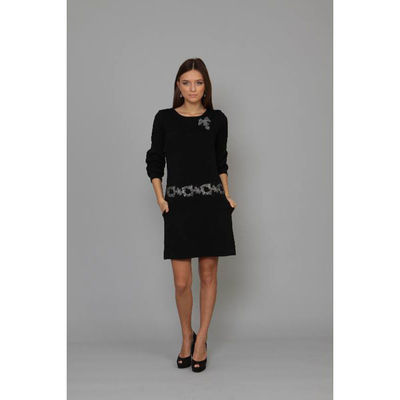 Платье borodulins, цвет цвет черный