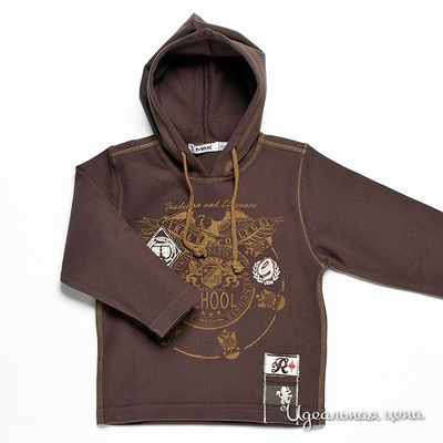 Толстовка R.Zero, K.Kool, MRK, цвет цвет коричневый