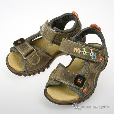 Сандалии m-city, цвет цвет хаки