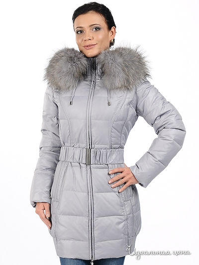 Пуховик Bosideng, цвет цвет светло-серый