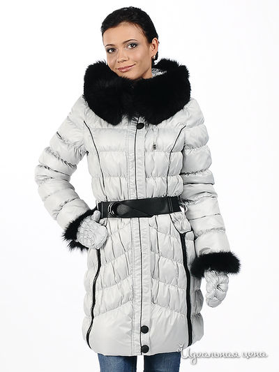 Пуховик Bosideng, цвет цвет светло-серый