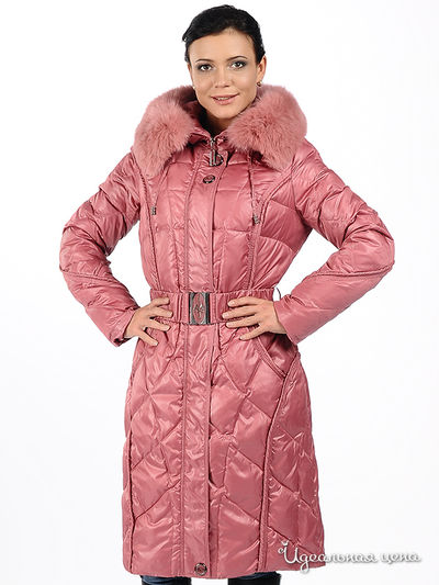 Пуховик Bosideng, цвет цвет коралловый