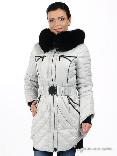 Пуховик Bosideng, цвет цвет светло-серый