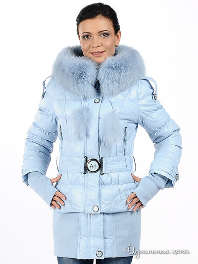 Пуховик Bosideng, цвет цвет голубой