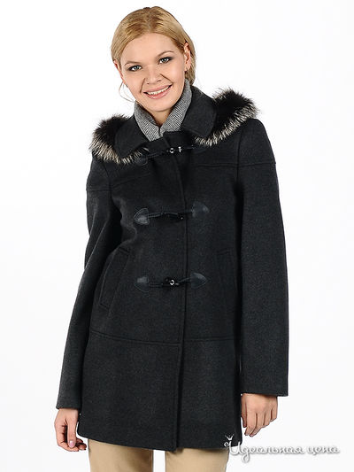 Пальто Blugirl Blumarine, цвет цвет серый