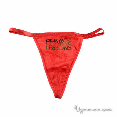 Трусы Victoria's Secret, цвет цвет красный