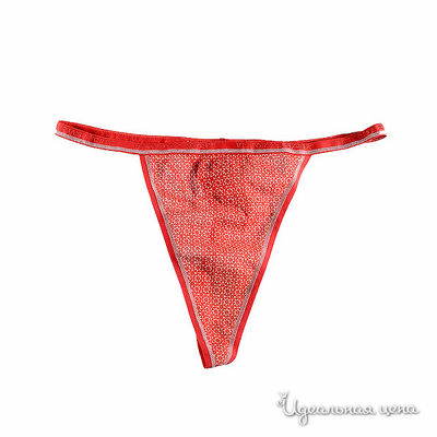 Трусы Victoria's Secret, цвет цвет красный