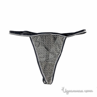 Трусы Victoria's Secret, цвет цвет черный