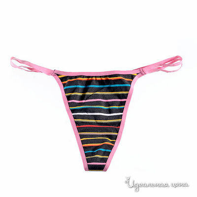 Трусы Victoria's Secret, цвет цвет черный