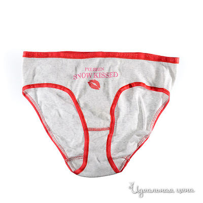 Трусы Victoria's Secret, цвет цвет серый