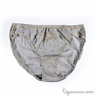 Трусы Victoria's Secret, цвет цвет серый