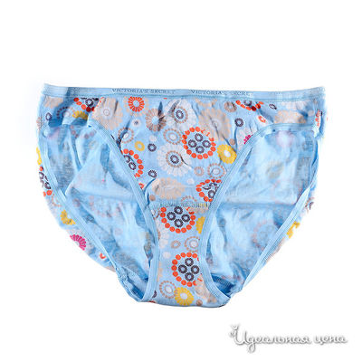 Трусы Victoria's Secret, цвет цвет голубой