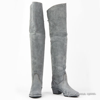 Сапоги Blugirl Blumarine, цвет цвет серый