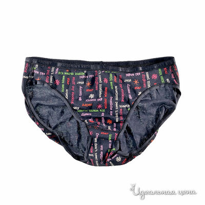Трусы Victoria's Secret, цвет цвет черный