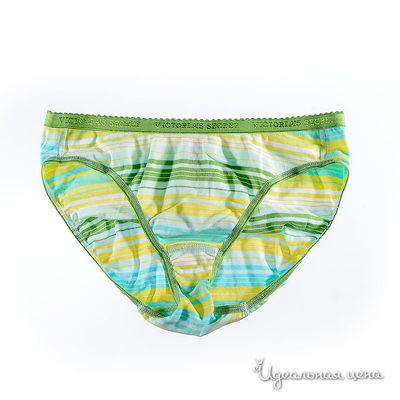 Трусы Victoria's Secret, цвет цвет зеленый