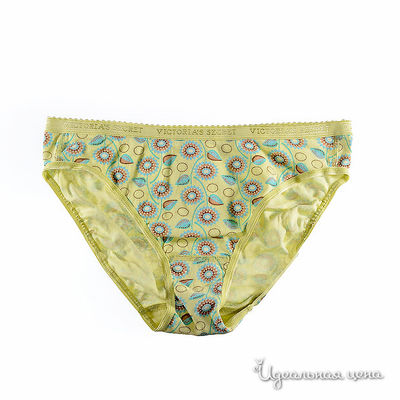 Трусы Victoria's Secret, цвет цвет салатовый