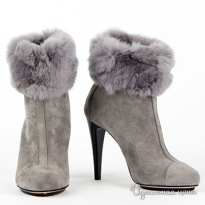 Полусапоги Blugirl Blumarine, цвет цвет серый