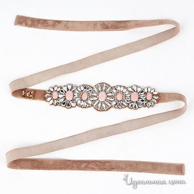 Ремень Blugirl Blumarine, цвет цвет бежевый