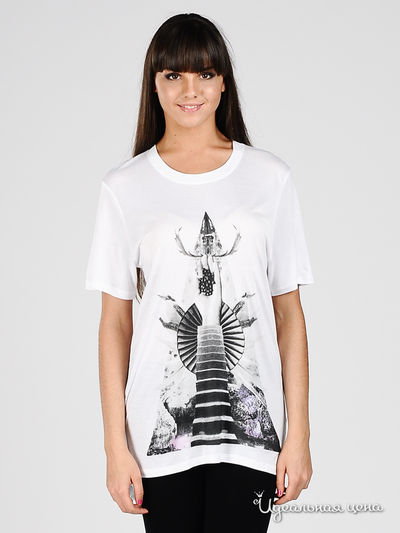 Футболка Gestaz, цвет цвет белый