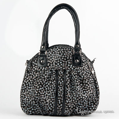 Сумка Agape, цвет цвет черный / коричневый / белый