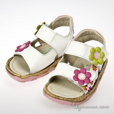 Сандалии m-city, цвет цвет белый