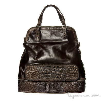 Сумка Marco Rossini, цвет цвет темно-коричневый / болотный