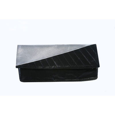 Клатч borodulins, цвет цвет черный / серебристый