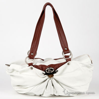 Сумка Agape, цвет цвет белый / коричневый