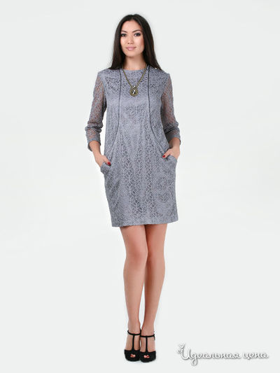 Платье Fleuretta, цвет цвет серо-голубой