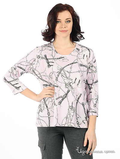 Лонгслив Luisa Cerano&Rabe, цвет цвет розовый