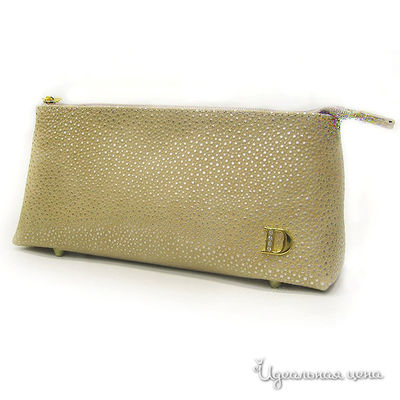 Косметичка Dimanche, цвет цвет бежевый / серебренный