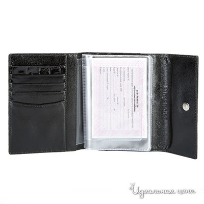 Бумажник Dimanche, цвет черный