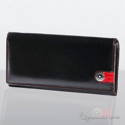 Портмоне Dimanche, цвет цвет черный / красный