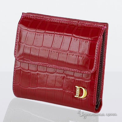 Кошелек Dimanche, цвет цвет темно-красный