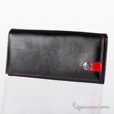 Портмоне Dimanche, цвет цвет черный / красный