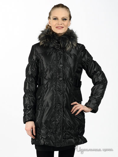 Пуховик CORONA, цвет цвет темно-серый