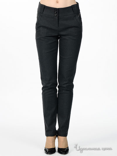 Брюки CORONA, цвет цвет серый