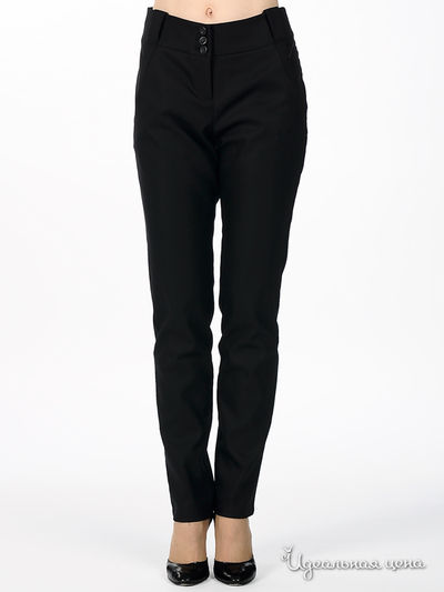 Брюки CORONA, цвет цвет черный