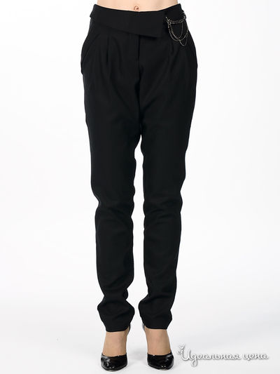 Брюки CORONA, цвет цвет черный