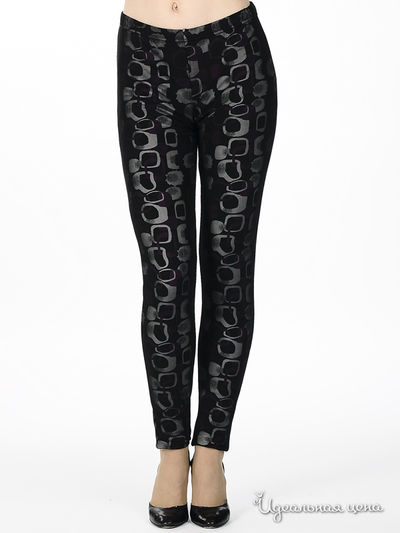 Леггинсы CORONA, цвет цвет фиолетовый / черный