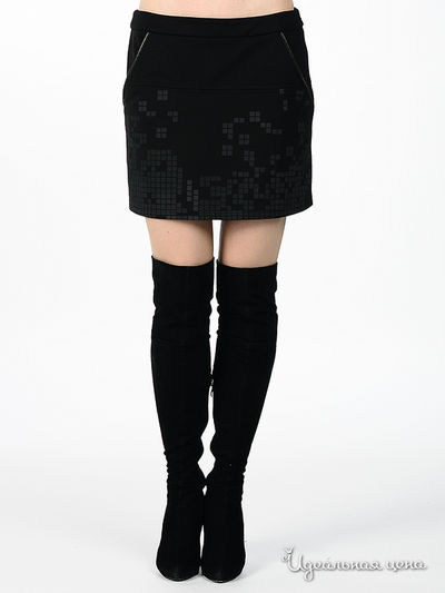 Юбка CORONA, цвет цвет черный