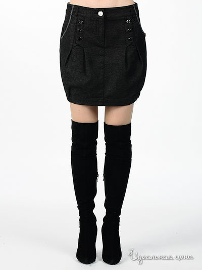 Юбка CORONA, цвет цвет темно-серый