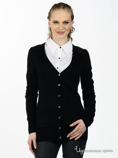Кардиган CORONA, цвет цвет черный