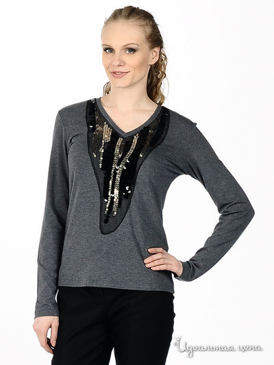 Лонгслив CORONA, цвет цвет серый