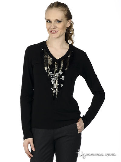 Лонгслив CORONA, цвет цвет черный