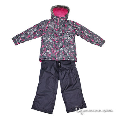 Комплект одежды SnoBug, цвет цвет серо-розовый