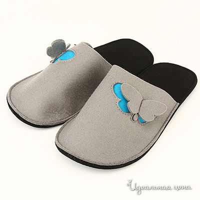 Тапки Feltimo, цвет цвет серо-бирюзовый
